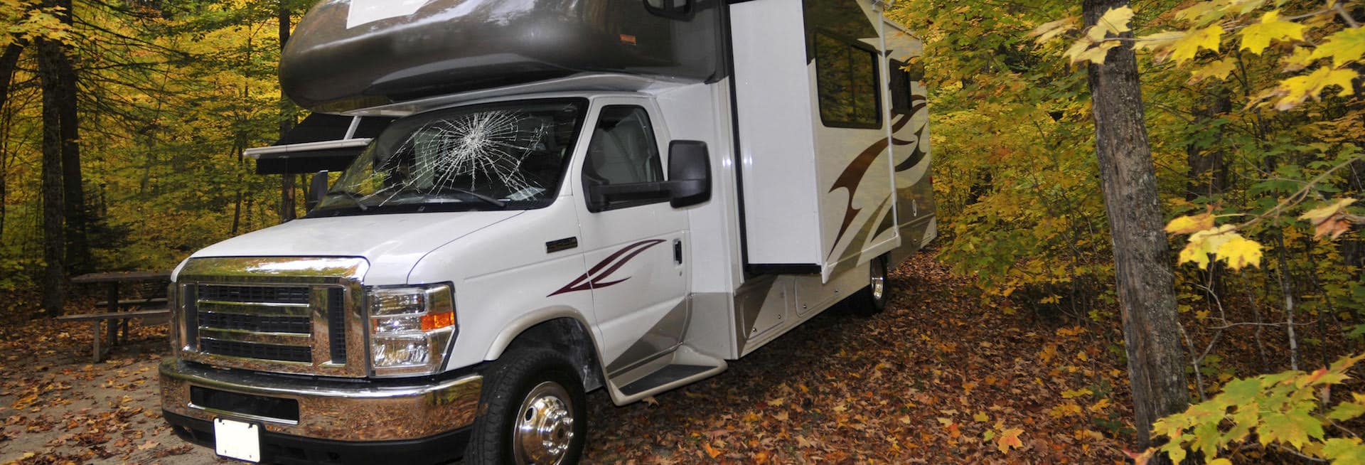 Reno Motorhome RV Windshield Repair