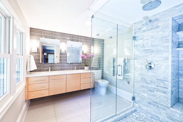 Custom Bathroom Shower Glass
